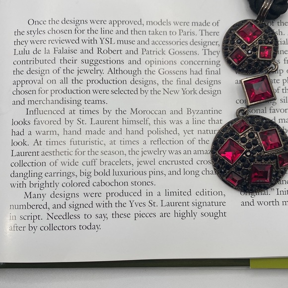 Vintage Rare ,Beautiful set of Saint Laurent vintage chokers - Picture 4 of 7